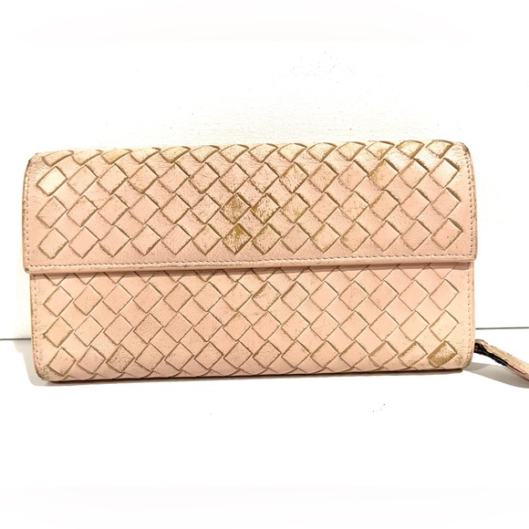 Bottega Veneta Intrecciato Flap Continental Wallet